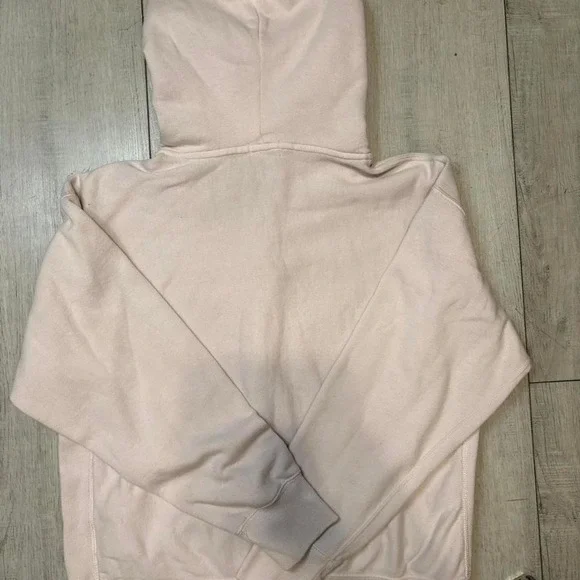 Baby Light pink Ralph Lauren Polo zip up hoodie WOMEN SIZE XL - Picture 4 of 5